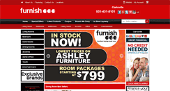 Desktop Screenshot of furnish123clarksville.com
